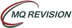 Logoet for MQ Revision, der symboliserer professionel økonomisk rådgivning. Billedet understøtter inkassoadvokat.dk's fokus på effektiv inddrivelse og integration med regnskabsprogrammer.